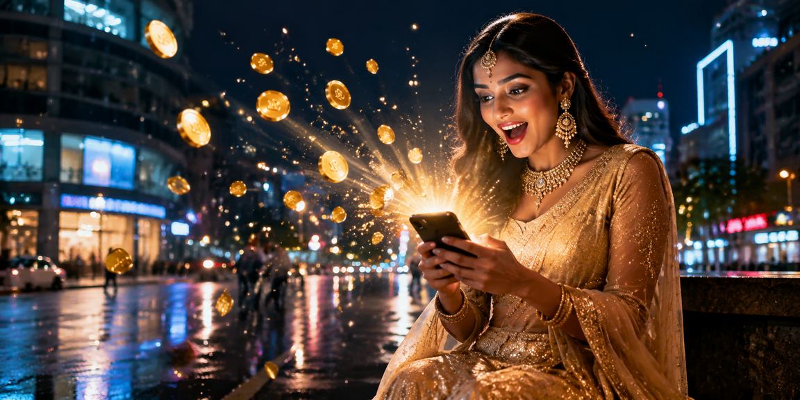 User enjoying in1 betting app in Bengaluru urban setting